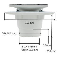 PSP0032 2" Shower Drain